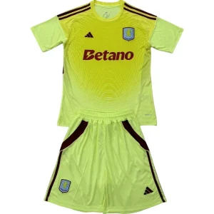 Aston Villa Conjunto 2025 2026 Portero Amarillo - Aston Villa Barata | camisetafutbolshop