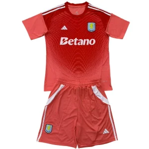 Aston Villa Conjunto 2025 2026 Portero Rojo - Aston Villa Barata | camisetafutbolshop
