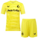 Conjunto 2025 2026 Portero Amarillo - Feyenoord Rotterdam Niños Barata | camisetafutbolshop