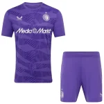 Conjunto 2025 2026 Portero Púrpura - Feyenoord Rotterdam Niños Barata | camisetafutbolshop
