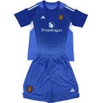 Manchester United Conjunto 2025 2026 Portero Azul - Manchester United Barata | camisetafutbolshop