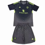 Manchester United Conjunto 2025 2026 Portero Negro - Manchester United Barata | camisetafutbolshop