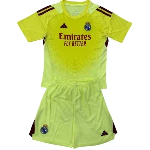 Real Madrid Conjunto 2025 2026 Portero Amarillo - Real Madrid Barata | camisetafutbolshop