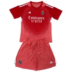 Real Madrid Conjunto 2025 2026 Portero Rojo - Real Madrid Barata | camisetafutbolshop