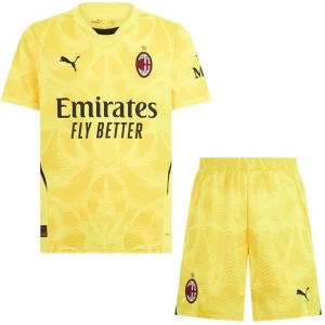 Niños Conjunto 2024 2025 Portero Amarillo - Niños Barata | camisetafutbolshop