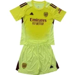 Niños Conjunto 2025 2026 Portero Amarillo - Niños Barata | camisetafutbolshop