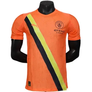 Manchester City Camiseta Edición Jugadores 2025 2026 Portero Naranja - Camiseta Manchester City | camisetafutbolshop