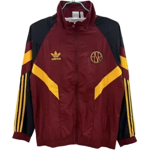 AS Roma Rompevientos 2025 2026 Rojo - AS Roma Barata | camisetafutbolshop