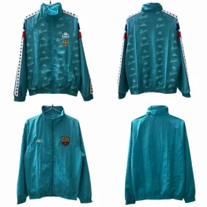 FC Barcelona Rompevientos 2025 2026 Verde - FC Barcelona Barata | camisetafutbolshop