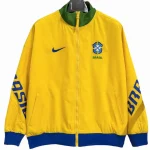Brasil Rompevientos 2026 Amarillo - Brasil Barata | camisetafutbolshop