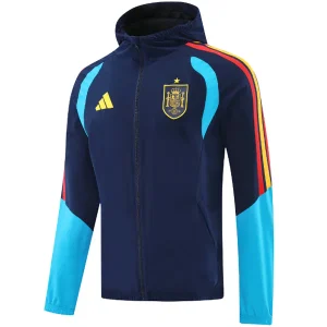 España Rompevientos 2026 Azul - España Barata | camisetafutbolshop
