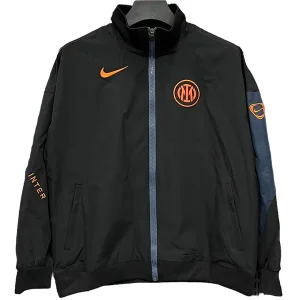 Inter Milán Rompevientos 2025 2026 Negro - Inter Milán Barata | camisetafutbolshop