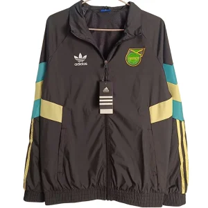Jamaica Rompevientos 2026 Negro - Jamaica Barata | camisetafutbolshop