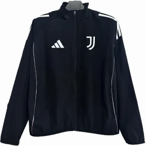 Juventus Rompevientos 2025 2026 Negro - Equipación Juventus | camisetafutbolshop
