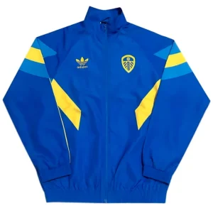 Leeds United Rompevientos 2025 2026 Azul - Leeds United Barata | camisetafutbolshop