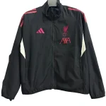 Liverpool Rompevientos 2025 2026 Negro - Liverpool Barata | camisetafutbolshop