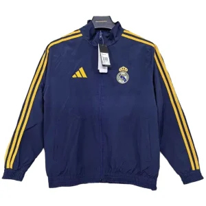 Real Madrid Rompevientos 2025 2026 Azul - Real Madrid Barata | camisetafutbolshop