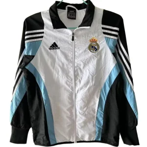 Real Madrid Rompevientos 2025 2026 Blanco - Real Madrid Barata | camisetafutbolshop