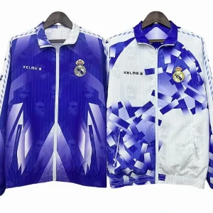 Real Madrid Rompevientos 2025 2026 Blanco - Real Madrid Barata | camisetafutbolshop