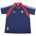 Athletic Bilbao Camiseta 2000 Segunda Azul - Camiseta Athletic Bilbao | camisetafutbolshop