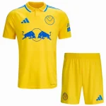 Leeds United Conjunto 2024 2025 Segunda Amarillo - Leeds United Barata | camisetafutbolshop