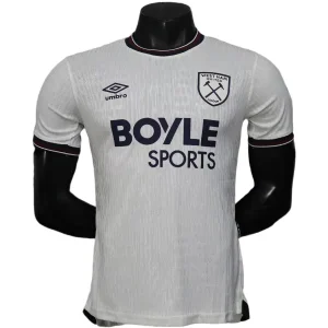 West Ham United Camiseta Edición Jugadores 2025 2026 Segunda Blanca - Camiseta West Ham United | camisetafutbolshop