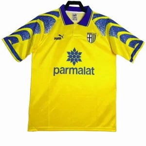 Parma Camiseta Segunda Amarilla - Camiseta Real Madrid Parmalat | camisetafutbolshop