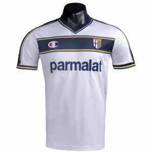 Parma Camiseta 2002 2003 Segunda Blanca - Camiseta Real Madrid Parmalat | camisetafutbolshop