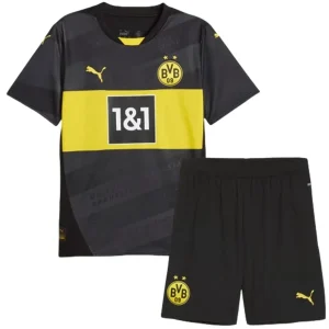 Borussia Dortmund Conjunto 2024 2025 Segunda Negro - Borussia Dortmund Barata | camisetafutbolshop