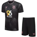 Conjunto 2024 2025 Segunda Negro | camisetafutbolshop