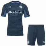 Conjunto 2025 2026 Segunda Azul - Feyenoord Rotterdam Niños Barata | camisetafutbolshop