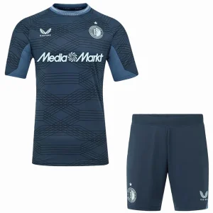 Conjunto 2025 2026 Segunda Azul - Feyenoord Rotterdam Niños Barata | camisetafutbolshop