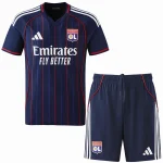Lyon Conjunto 2025 2026 Segunda Azul - Lyon Barata | camisetafutbolshop