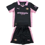 Palermo Conjunto 2025 2026 Segunda Negro - Palermo Barata | camisetafutbolshop