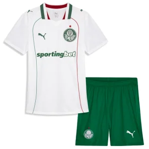 Conjunto 2026 2027 Segunda Blanco - SE Palmeiras Barata | camisetafutbolshop