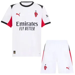 Niños Conjunto 2025 2026 Segunda Blanco - Niños Barata | camisetafutbolshop