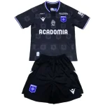 Niños Conjunto 2024 2025 Segunda Negro - Niños Barata | camisetafutbolshop