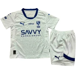 Niños Conjunto 2024 2025 Segunda Blanco - Niños Barata | camisetafutbolshop