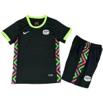Conjunto 2025 Segunda Negro - Australia Niños Barata | camisetafutbolshop