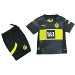 Conjunto 2024 2025 Segunda Negro | camisetafutbolshop