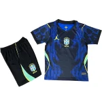Conjunto 2026 Segunda Azul - Equipacion Brasil Niños | camisetafutbolshop