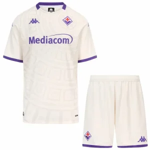 Conjunto 2025 2026 Segunda Blanco - ACF Fiorentina Niños Barata | camisetafutbolshop