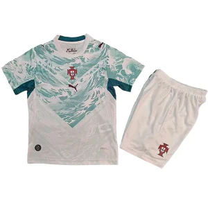Conjunto 2026 Segunda Blanco - Equipacion Portugal Niños | camisetafutbolshop