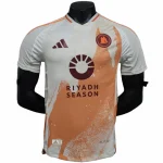 AS Roma Camiseta Edición Jugadores 2024 2025 Segunda Blanca - Camiseta Serie A AS Roma | camisetafutbolshop