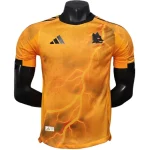 AS Roma Camiseta Edición Jugadores 2025 2026 Segunda Naranja - Camiseta Serie A AS Roma | camisetafutbolshop