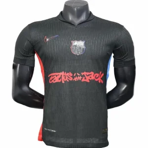 FC Barcelona Camiseta Edición Jugadores 2024 2025 Segunda Negra - Camiseta Barcelona | camisetafutbolshop