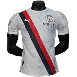 Manchester City Camiseta Edición Jugadores 2025 2026 Segunda Blanca - Camiseta Manchester City | camisetafutbolshop