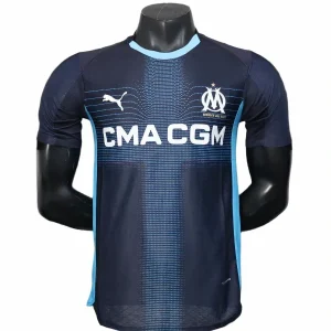 Marsella Camiseta Edición Jugadores 2025 2026 Segunda Negra - Camiseta Marsella | camisetafutbolshop