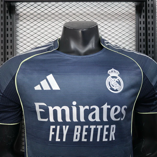 Real Madrid Camiseta Edición Jugadores 2025 2026 Segunda Negra - Camiseta Real Madrid | camisetafutbolshop