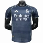 Real Madrid Camiseta Edición Jugadores 2025 2026 Segunda Negra - Camiseta Real Madrid | camisetafutbolshop